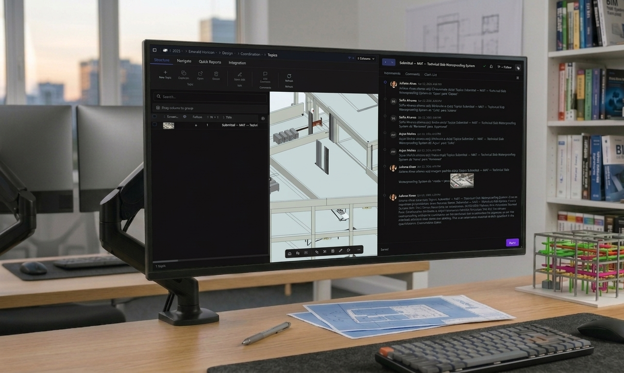 Detecção de Conflitos em BIM: Por Que os Gerentes BIM Devem Se Importar