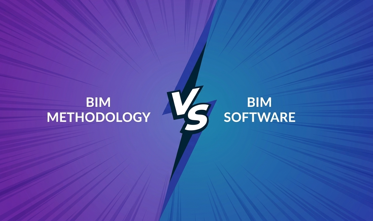 A Diferença Entre a Metodologia BIM e o Software BIM