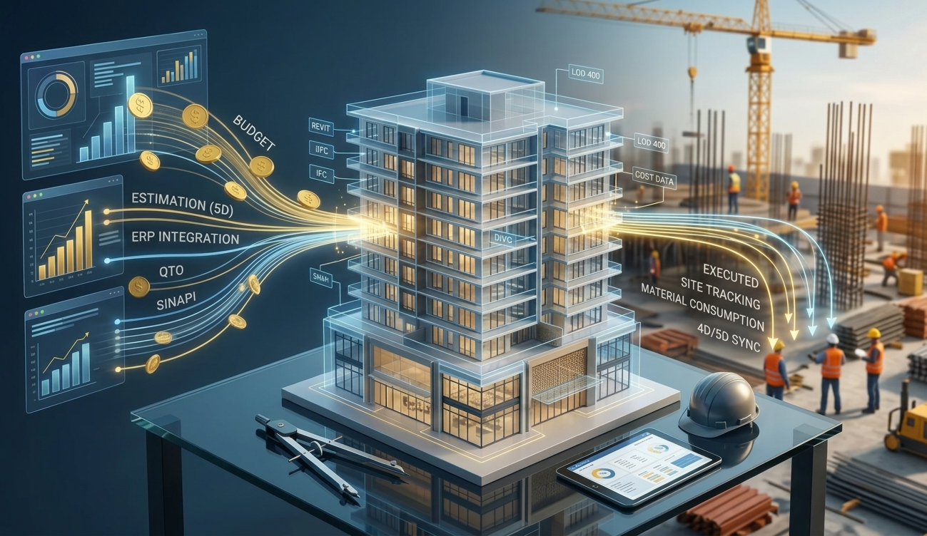 BIM 5D na Prática: Por Que os Orçamentos Não Correspondem à Realidade